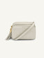Leather Camera Crossbody Bag - Off White