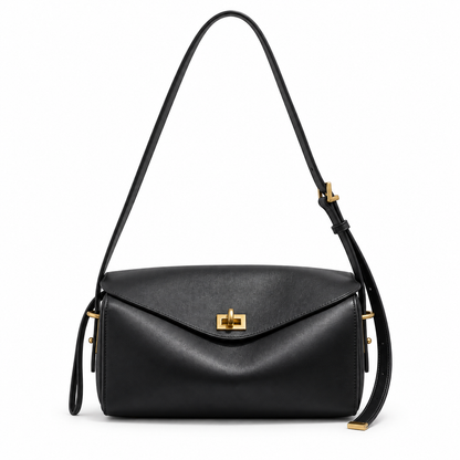 Luna Minimalist Leather Shoulder Bag