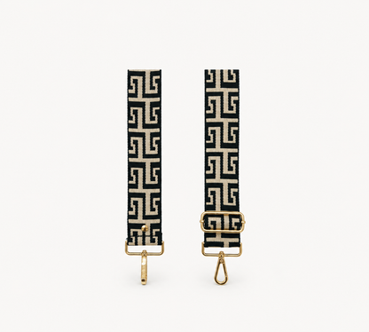 Black & Stone Greek Strap