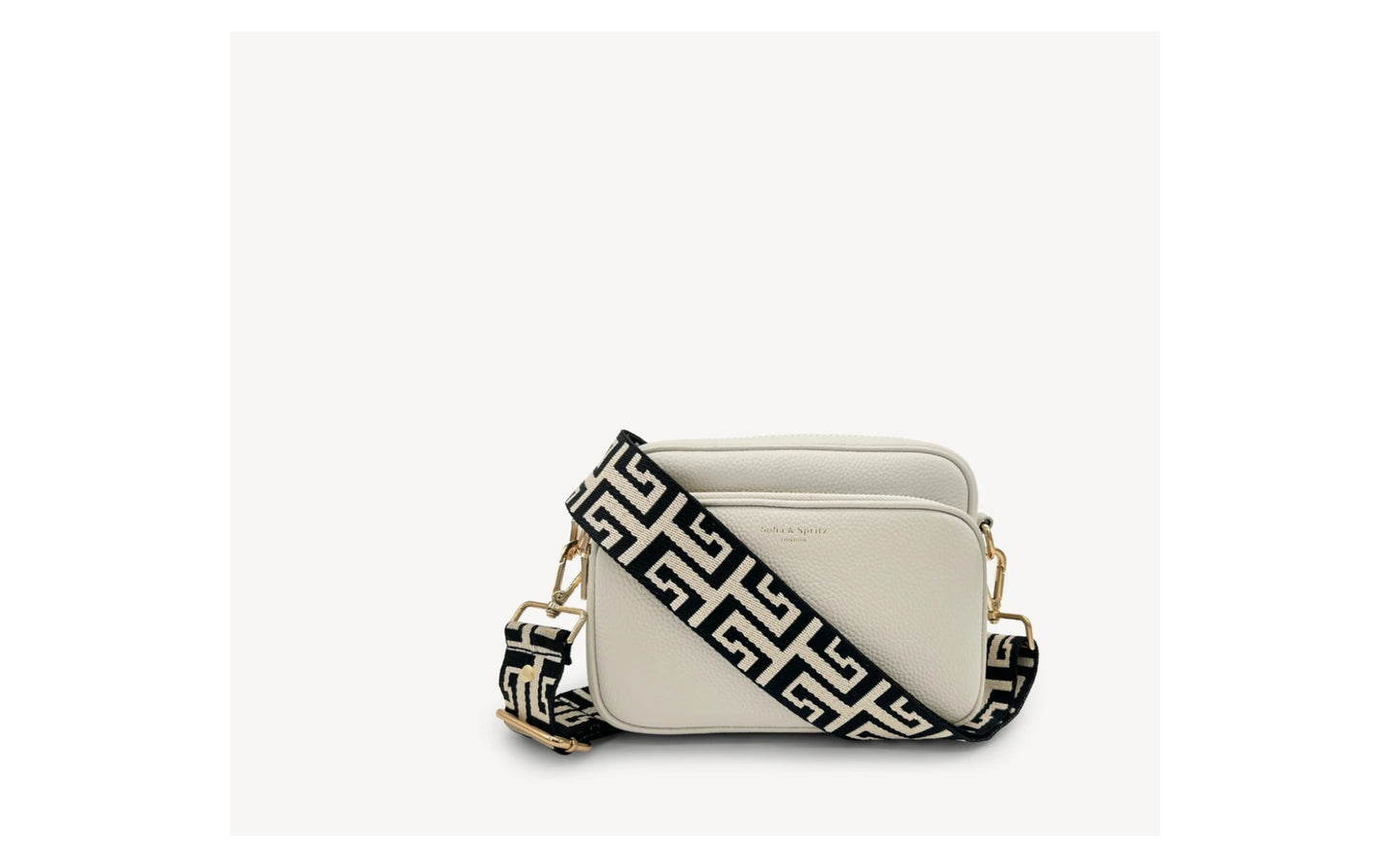 Black & Stone Greek Strap
