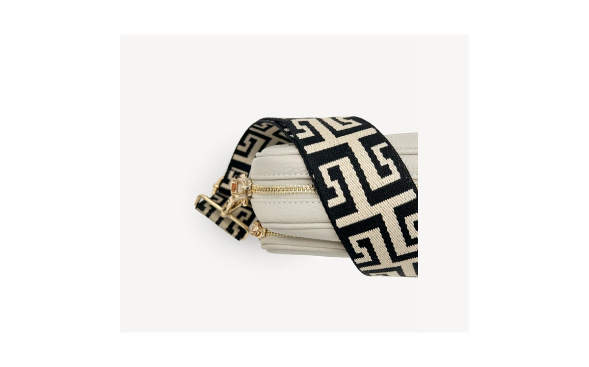 Black & Stone Greek Strap