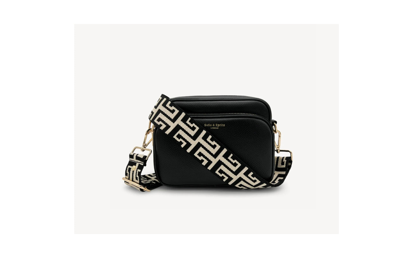 Black & Stone Greek Strap